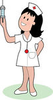 Nurse With Needle Image